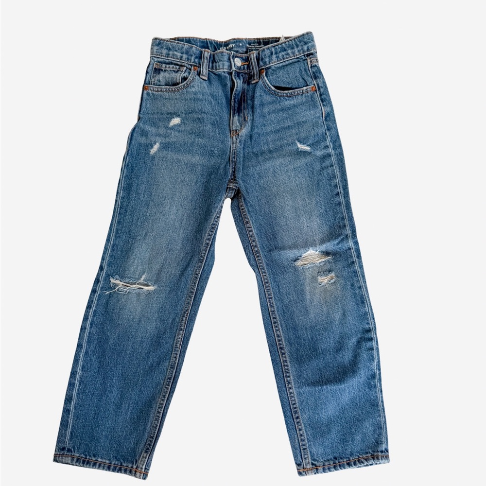Old Navy Kids Blue Distressed Jeans